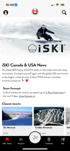 iSKI Canada - Ski & Snow screenshot #1 for iPhone