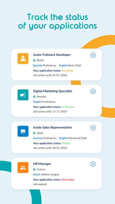 GoPlaces - Job Search Abroad Screenshot