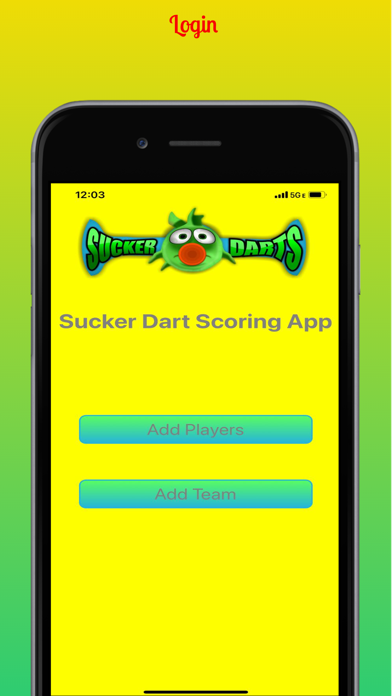 Sucker Darts Score Keeper Screenshot