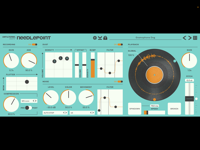 Needlepoint - Vinyl Simulator