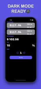 Tip Calculator: Split Bills screenshot #2 for iPhone