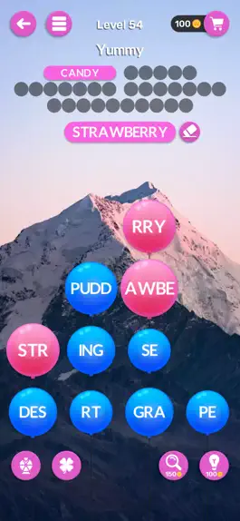 Game screenshot Word Balloons: Fun word search apk