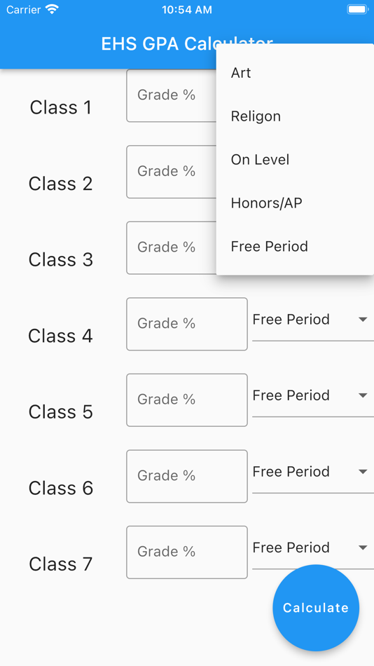 #3. EHS GPA (iOS) 由: Episcopal High School