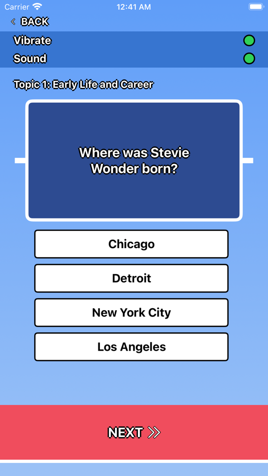 #2. Stevie Wonder Trivia (iOS) 由: Martin Tseng