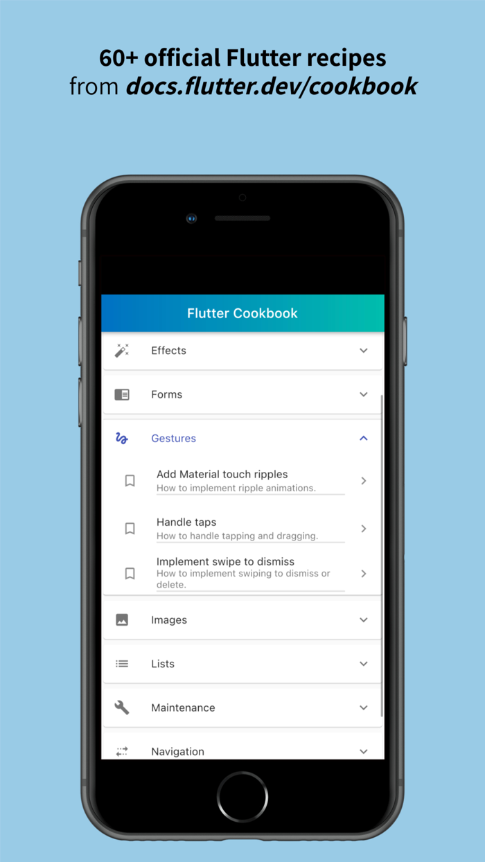 Flutter Offline Docs