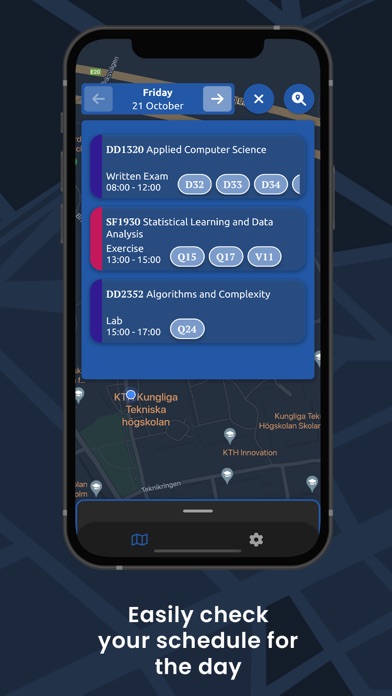 KTH - Kungliga Kartan Screenshot