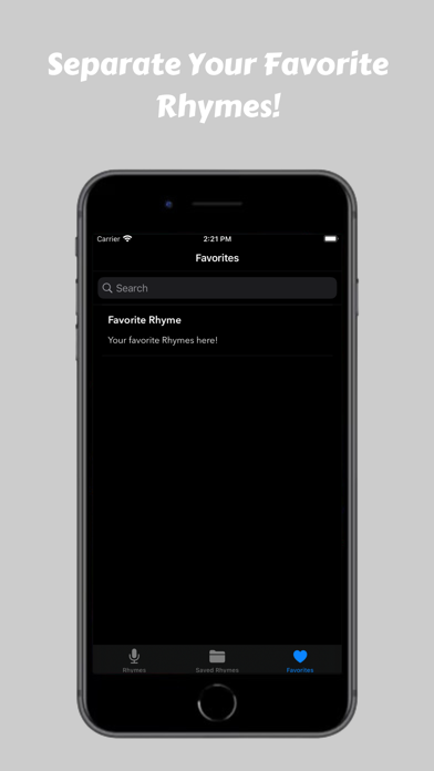 EzRhymes Screenshot