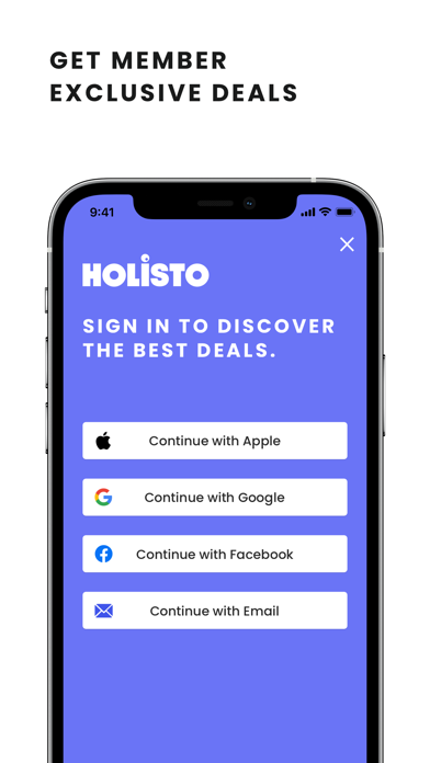 Holisto - Better Hotel Deals Screenshot