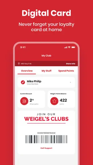Weigel's screenshot 3