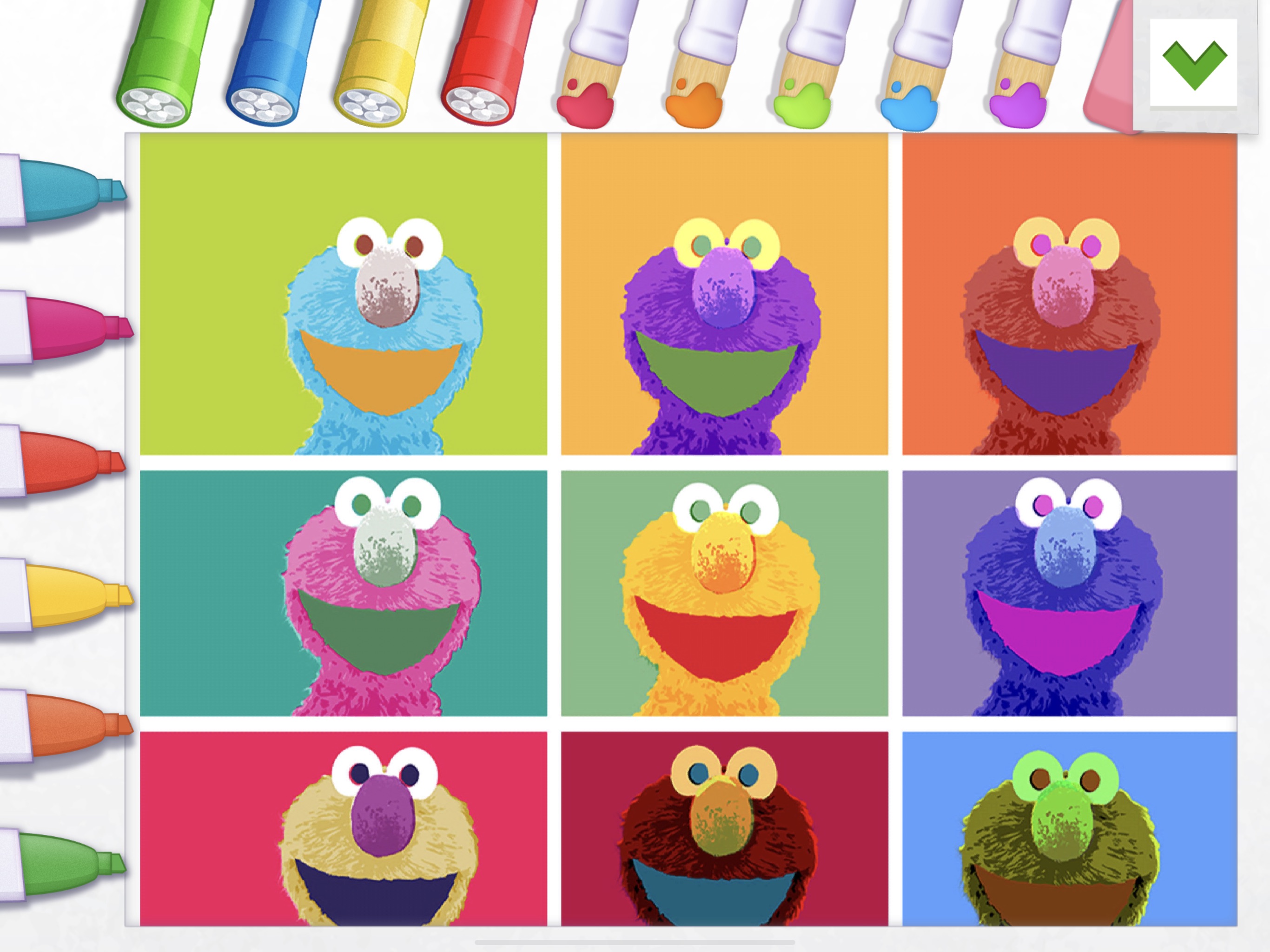 Sesame Street Art Makerのおすすめ画像5