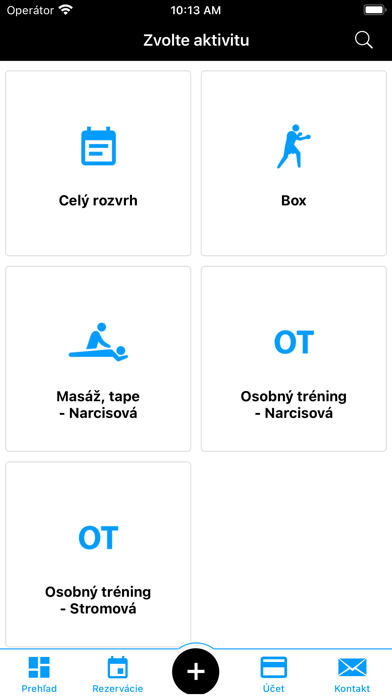 CVIČISKO Screenshot