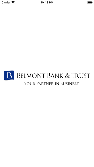 Belmont Bank & Trust Screenshot