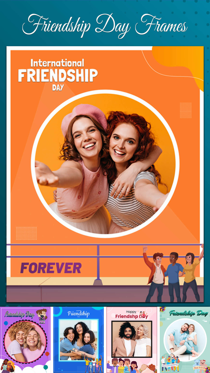 Friendship Day Frames and Wishes