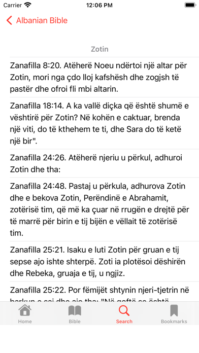 Albanian Bible-Bibla e Shenjtë Screenshot