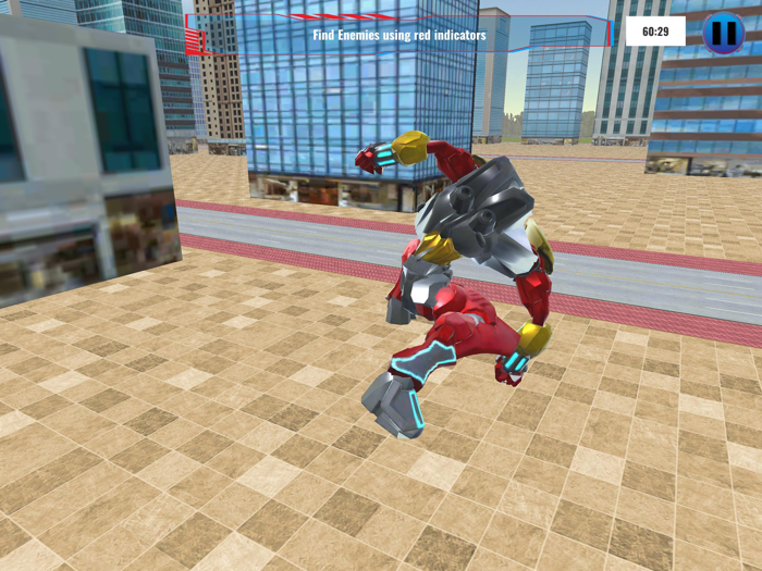 Wolf Robot Car Transform Games