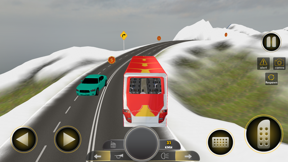 #4. Coach Bus Simulator Game 3D (iOS) 由: Zubair Arshad