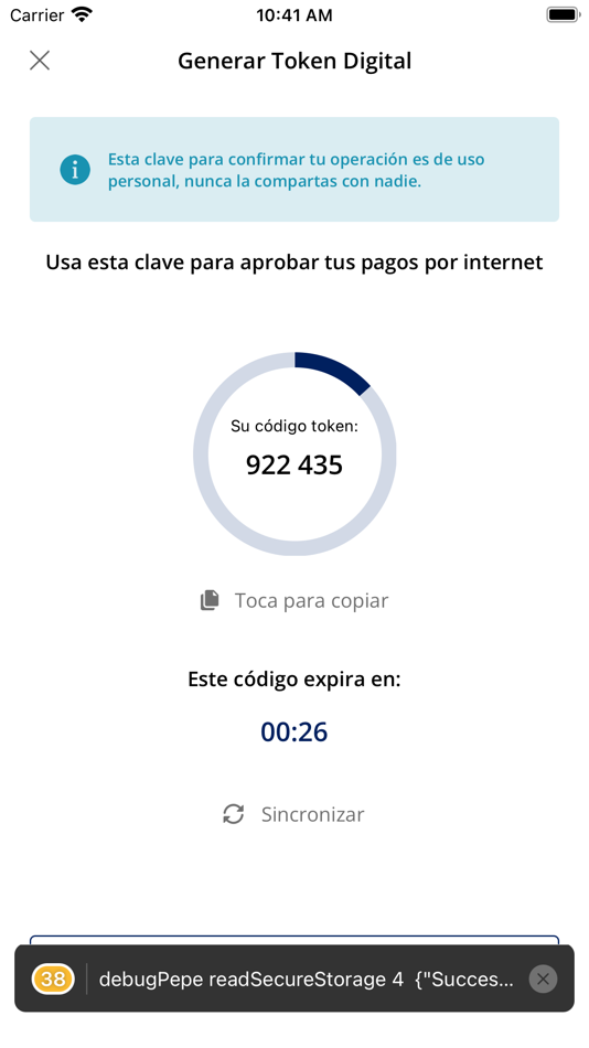 #7. Token BDC (iOS) Podle: Banco de Comercio. S.A.