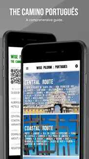 wise pilgrim camino portugués iphone screenshot 1