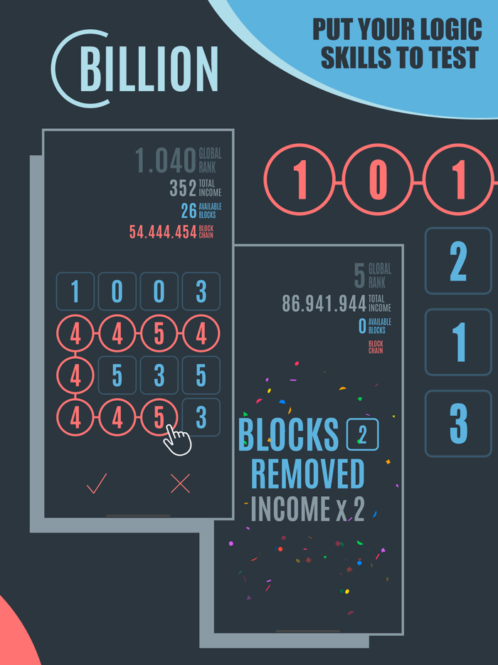 Billion Block Chain Puzzle