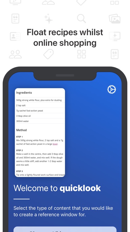 quicklook multitasking