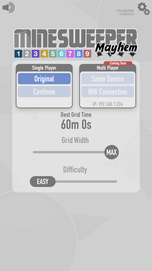 #1. Minesweeper Mayhem (iOS) 由: Wayne Perry