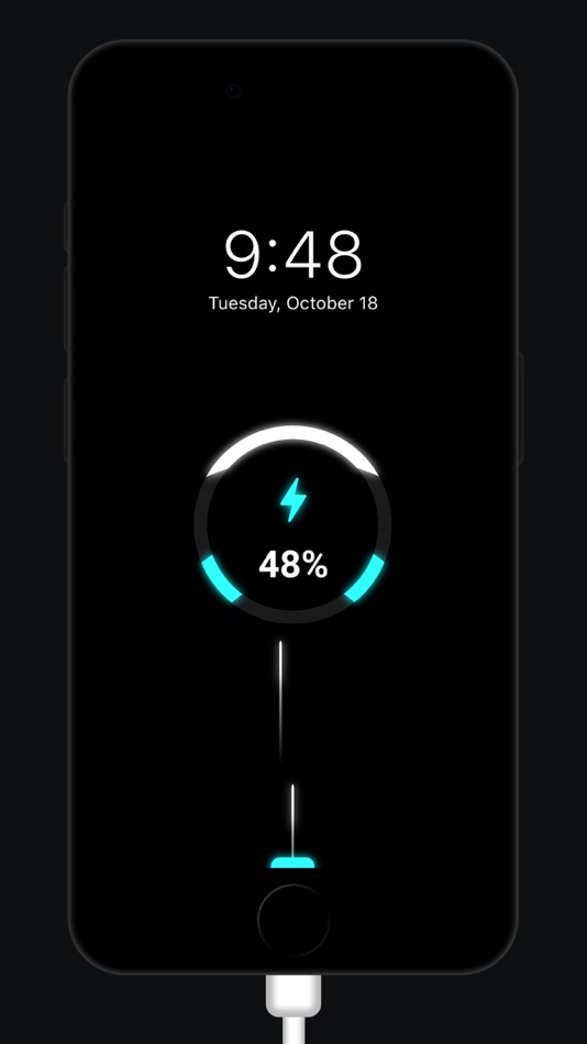 #2. Battery Charging Animations (iOS) 由: Jatin Maniya
