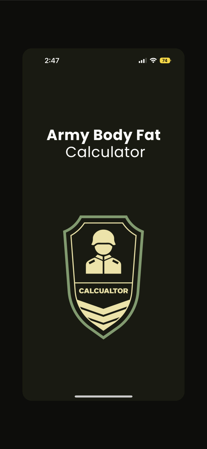 Army Fat Body Calculator