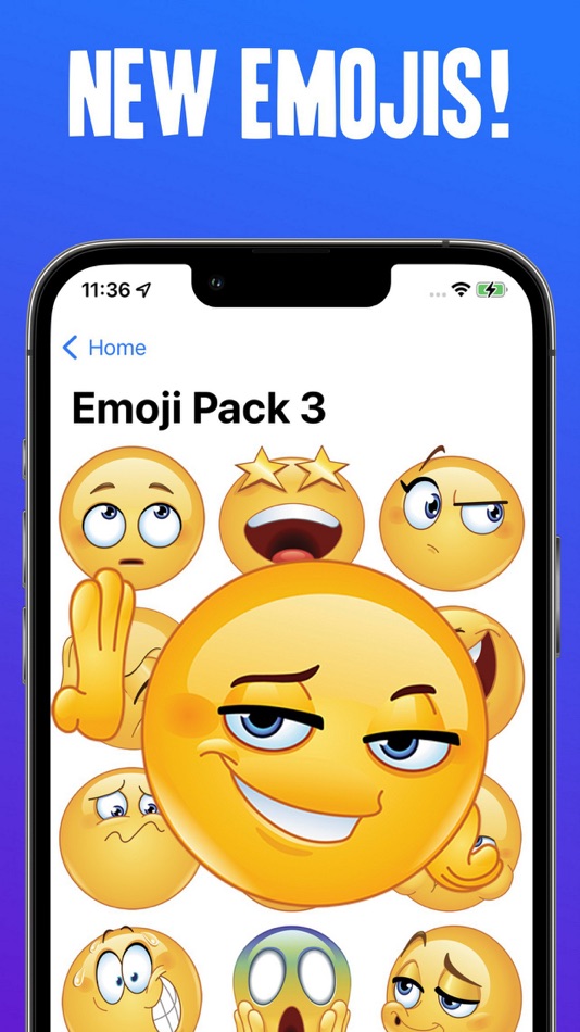 #3. Emoji Sticker © (iOS) Av: Emoji World
