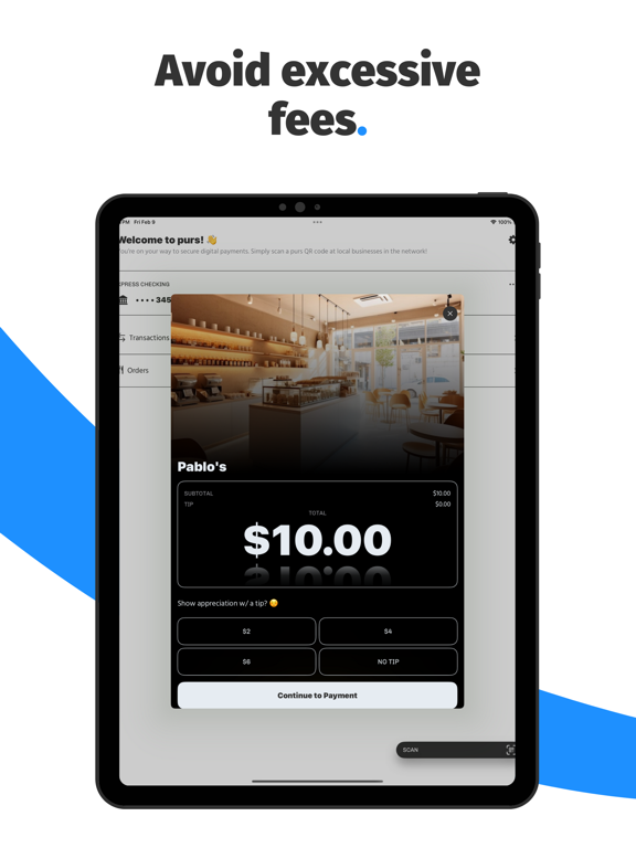 purs.digital iPad screenshot 4 - Food & Drink app