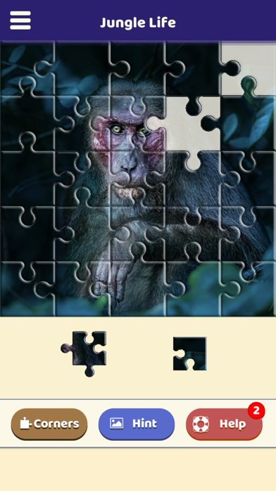 Jungle Life Puzzle Screenshot