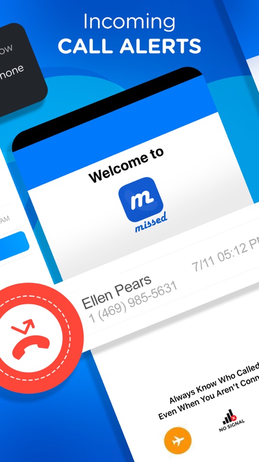 #2. Missed Phone Call Notification (iOS) By: Inovar
