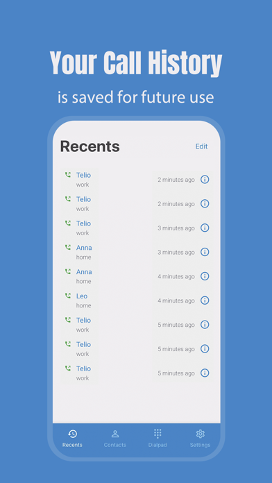 Teliophone Pro Screenshot
