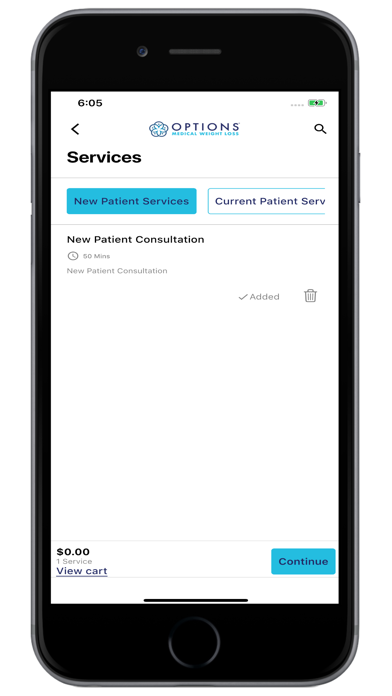 Options Medical Weight Loss Screenshot