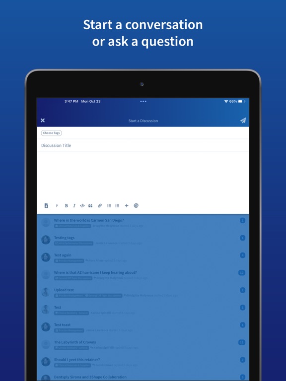 Spear Talk iPad screenshot 2 - Medical app