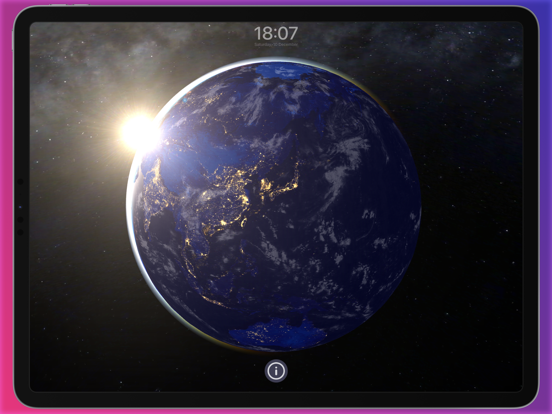 Earth 3D Ultra Real Planet iPad app afbeelding 3