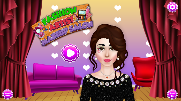 Fashion Make up Artist Salon