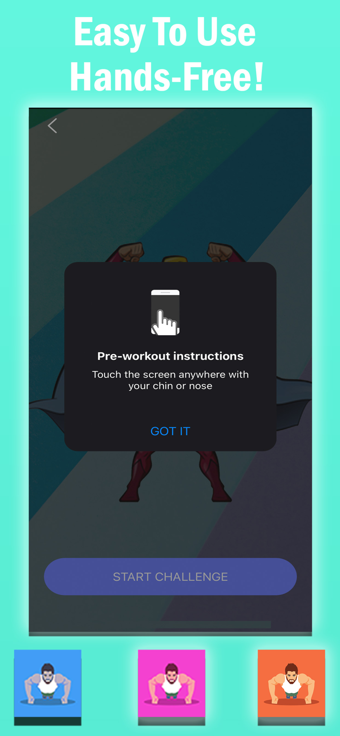 myPushup Fitness Home Workouts