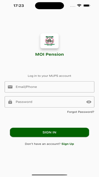Screenshot #1 pour MOI Pensions