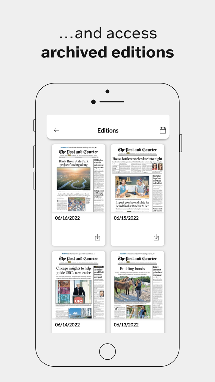 Post and Courier e-Paper