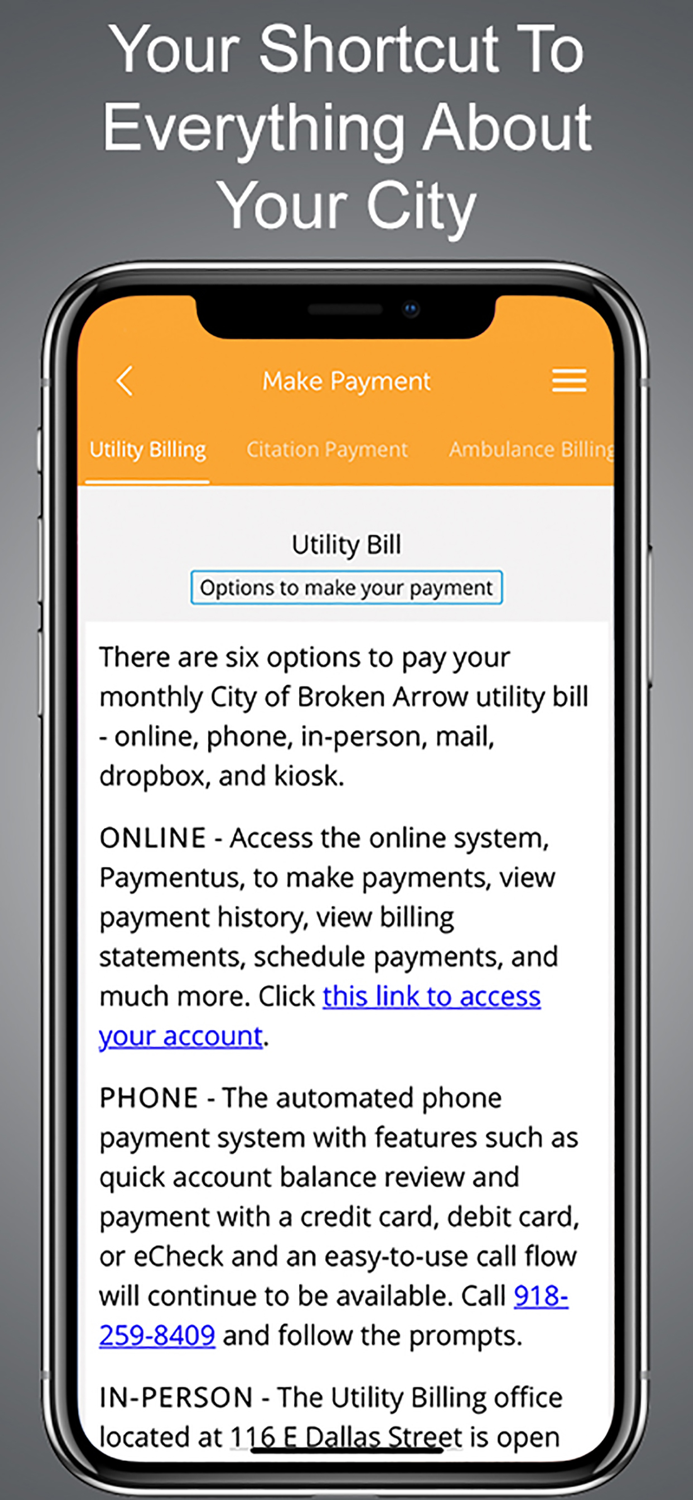 My Broken Arrow Action Center