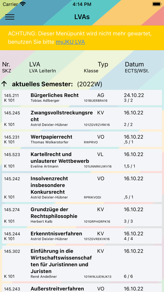#6. JKyou (iOS) Podle: Johannes Kepler University Linz