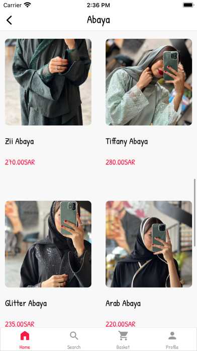 GA Abaya Screenshot
