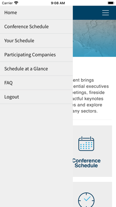 William Blair Conferences Screenshot