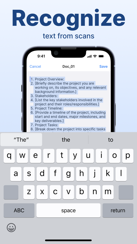 #5. ScanMyDoc: PDF Scanner, Editor (iOS) 由: NOVLASOFT OU