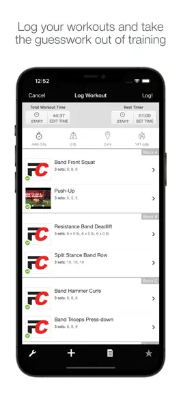 Game screenshot FitClub Training apk