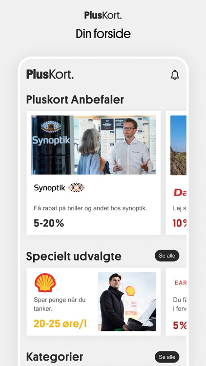 PlusKort app’en