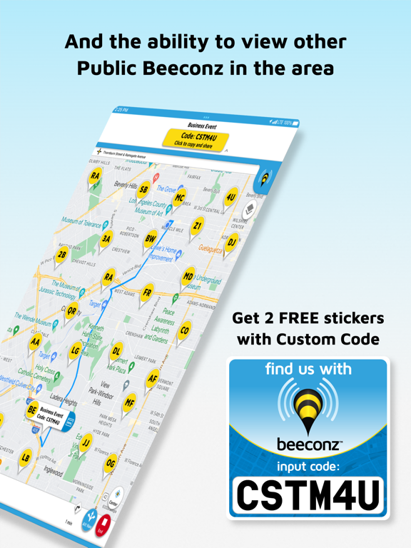Beeconz: A Portable Address 4U iPad screenshot 6 - Business app