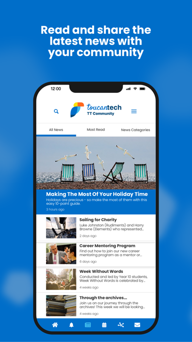 ToucanTech Community Screenshot