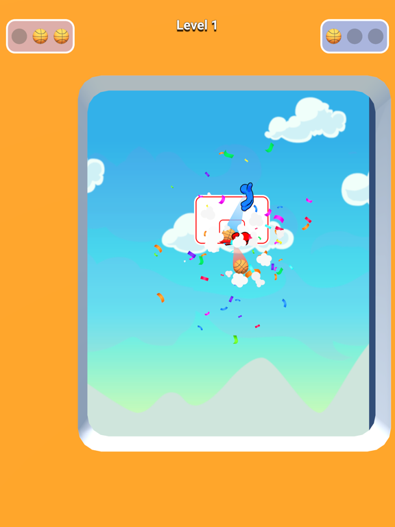 Basket Guys 3D - Colors Battle iPad screenshot 2 - Games app