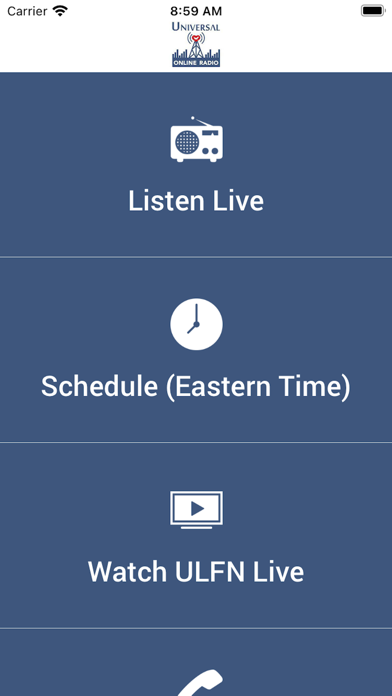 Universal Online Radio Screenshot